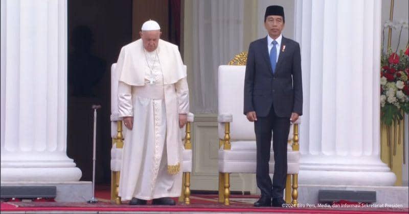 Youtube.com/Sekretariat Presiden